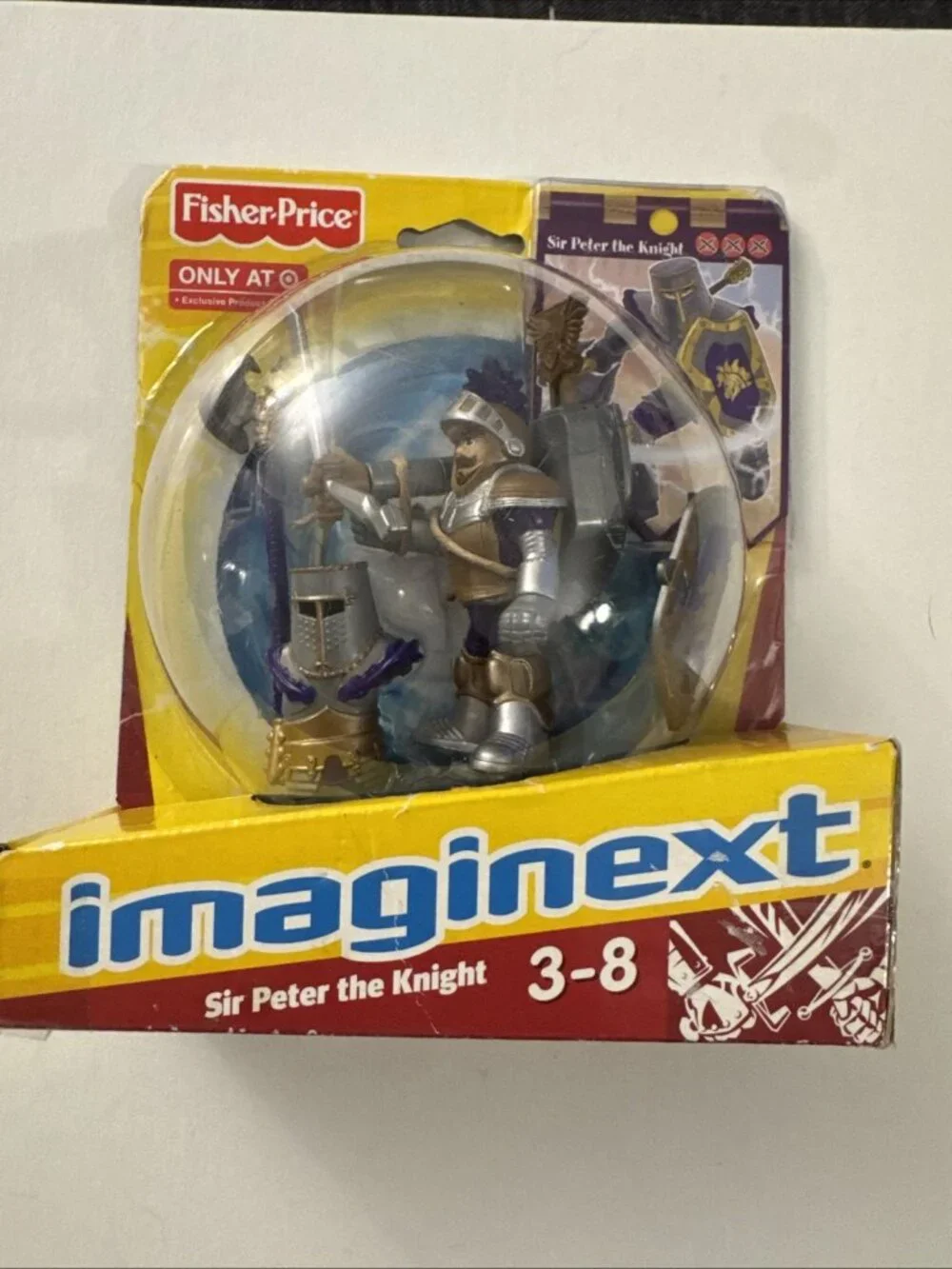 Imaginext Sir Peter the Knight for Battle Arena New Fisher Price Target Ex B49
